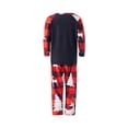 thumbnail image 5 of Nituyy Christmas Family Matching Pajamas Set Cute Santa Print Tops and Pants Pajama PJS Sets Sleepwear for Family, 5 of 10