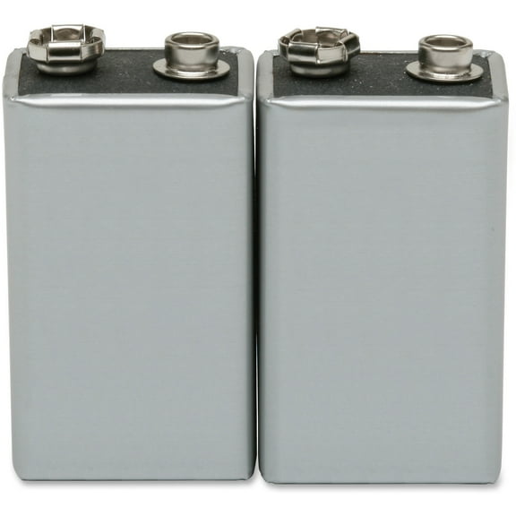 SKILCRAFT, NSN4470949, 9-volt Alkaline Batteries, 2 / Pack