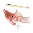thumbnail image 3 of braveheart Kids Pitching Machine Baseball Practice Pitching Set for Indoor Outdoor Boys 6 Baseballs Pink Pink 3 Baseballs, 3 of 6