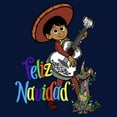 thumbnail image 2 of Boy's Coco Feliz Navidad  Graphic Tee Navy Blue Large, 2 of 4