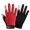 Red, variant on Mdesiwst 1 Pair Fishing Gloves Anti Slip Breathable Two Finger Cut Rough Palm Great Friction Hands Protection Contrast Color Outdoor Sports Fitness Gloves Fishing Accessories