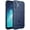 Navy Blue, variant on Case for Nokia C300 Phone, Nakedcellphone Rugged Shield Protective Cover [Anti-Fingerprint, Matte Grip Texture] - Black