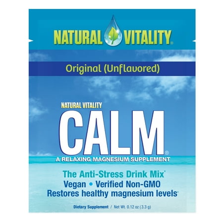 Natural CalmÂ® Original Unflavored Relaxing Magnesium Dietary Supplement Powder 30-0.12 oz.