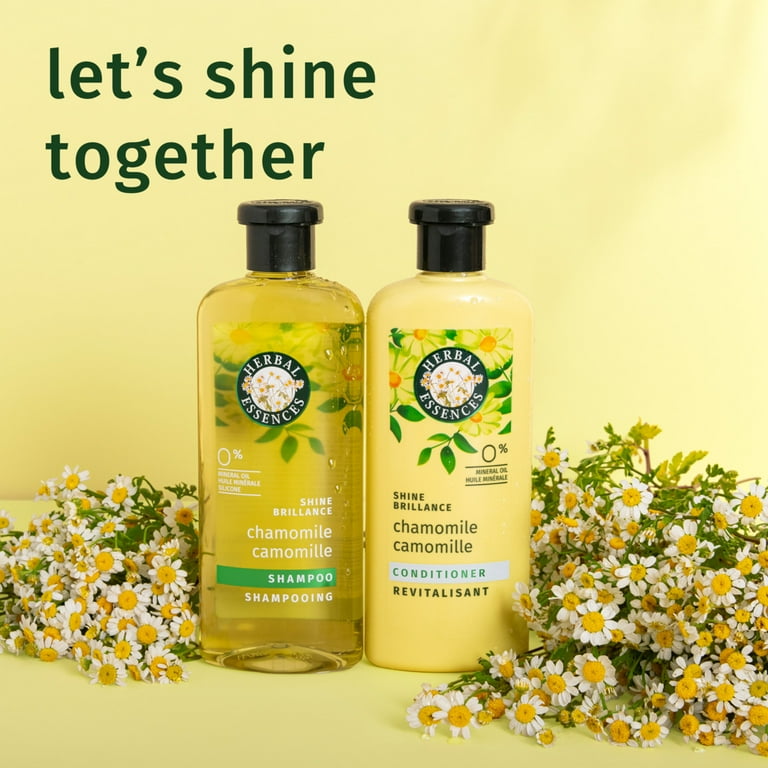HAYEL G SHAMPOO & HAYEL G ESSENCE　set Herbal Essences Shine Collection Chamomile Shampoo & Conditioner