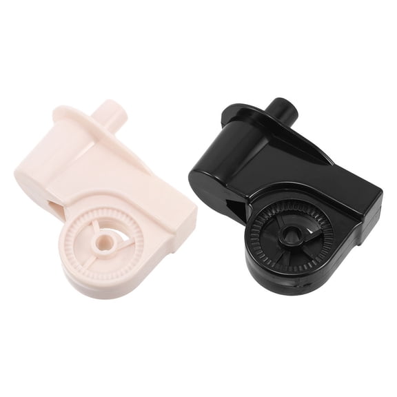 GOOHOCHY 2pcs Fan Mounting Connector for Standing Fans Steering Connector for Desk Fans Fan Part for Home and Industrial Use Elbow Bridge Connector