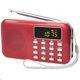 thumbnail image 2 of Mini radio portátil AM FM Radio de bolsillo con MP3, linterna LED, soporte de altavoz de radio digital USB,, 2 of 4