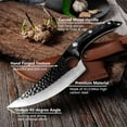 thumbnail image 6 of Viking Boning Knife Japanese Forged Handmade Kitchen Butcher Cleaver With Sheath, 6 of 6