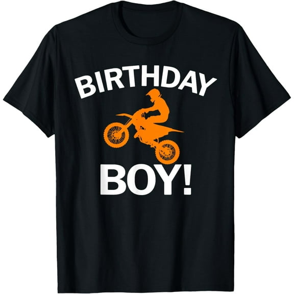 Birthday Boy MX Dirt Bike Motocross T-Shirt