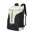 thumbnail image 2 of Lipstore Badminton Backpack Easy Carrying Racquet Carrying Bag Convenient Rucksack Tennis White, 2 of 8