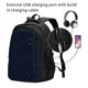 thumbnail image 2 of Easygdp Black Fish scales Mochila para Laptop de Viaje con Puerto USB, Mochila para Laptop con Puerto de Carga USB para Mujeres y Hombres, 2 of 7