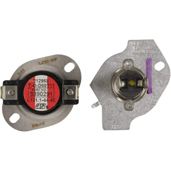 Whirlpool Genuine OEM W10154212 Dryer Thermal Fuse