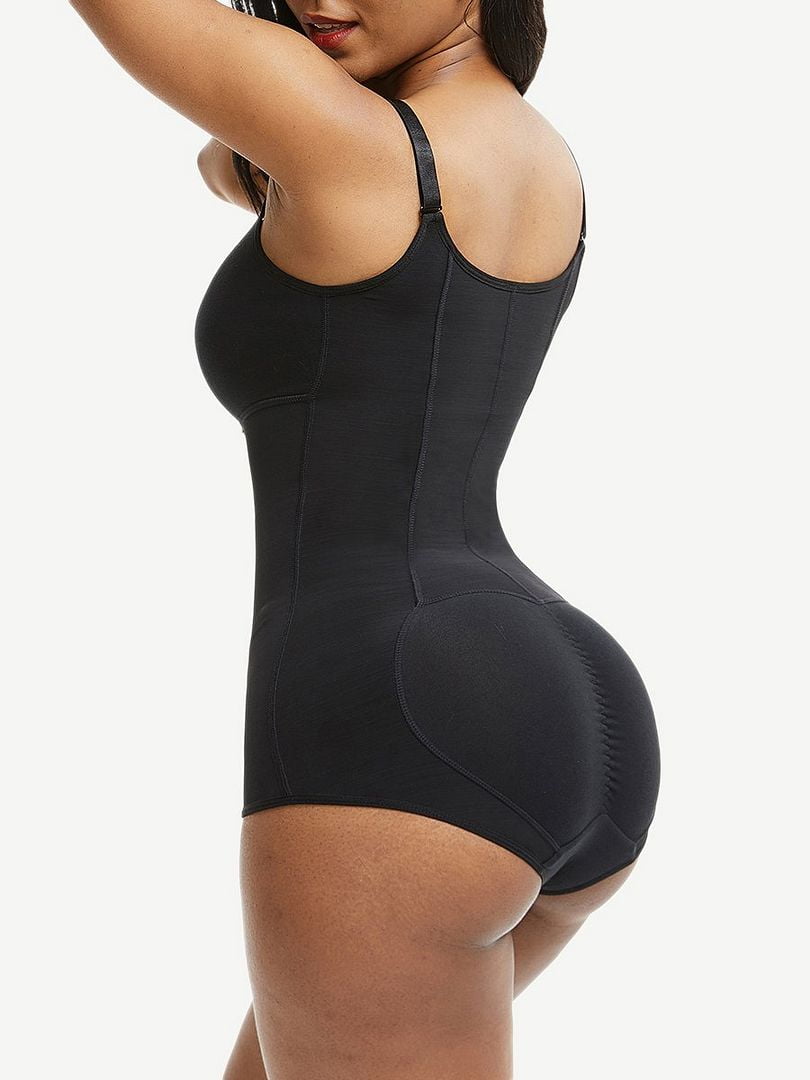 Shapellx Women's Slimming Shapewear Firm Tummy Control Smooth Silhouette  Body Shaper BLACK 2XL 