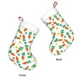 thumbnail image 3 of Haiem Cute Carrot Pattern Christmas Stockings, Personalized 18 Inches Knit Christmas Stockings Xmas Hanging Stockings for Family Christmas Decorations, 3 of 7
