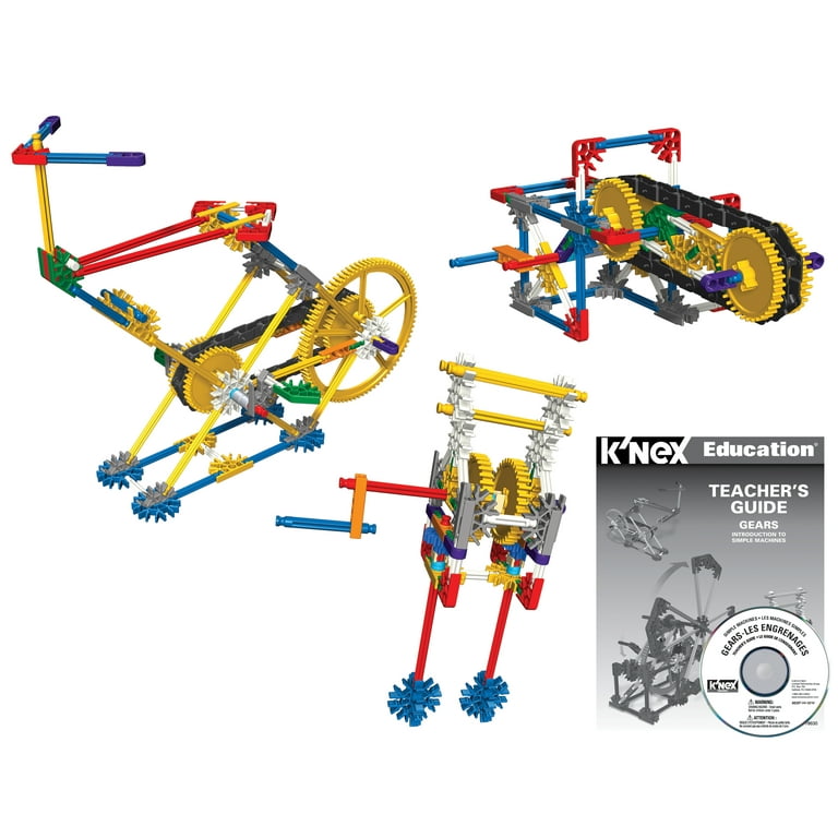 K'NEX Education - Intro to Simple Machines: Gears Set - 198 Pieces