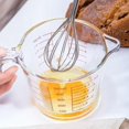 thumbnail image 2 of Glass Measuring Cup,Tempered Glass Liquid Measuring Cups, Dishwasher, Freezer, Microwave, and Preheated Oven Safe, Essential Kitchen Tools(350ml), 2 of 6