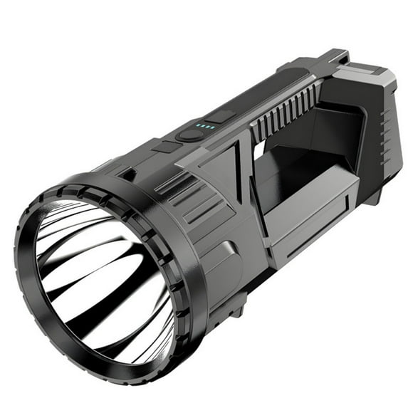 Dvkptbk Flashlight Brightest Outdoor Flashlight 10000 Lumens LED Flashlight LED Light Rechargeable Powerful Torch Long up to 100-300 Meters Camping Essentials