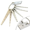 thumbnail image 3 of 3710-6+20Mm Gap Gauge Set Pocket Small Ruler Set Tapered Ruler 1-5-5.5-6-6.5-7.5, 3 of 8