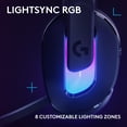 thumbnail image 3 of Logitech G522 LIGHTSPEED Wireless Gaming Headset, Full-Band Mic, Advanced Audio, Tri-Connect (LIGHTSPEED, Bluetooth, USB A to C), LIGHTSYNC RGB, for PC & Nintendo Switch/Switch 2 – Black, 3 of 9
