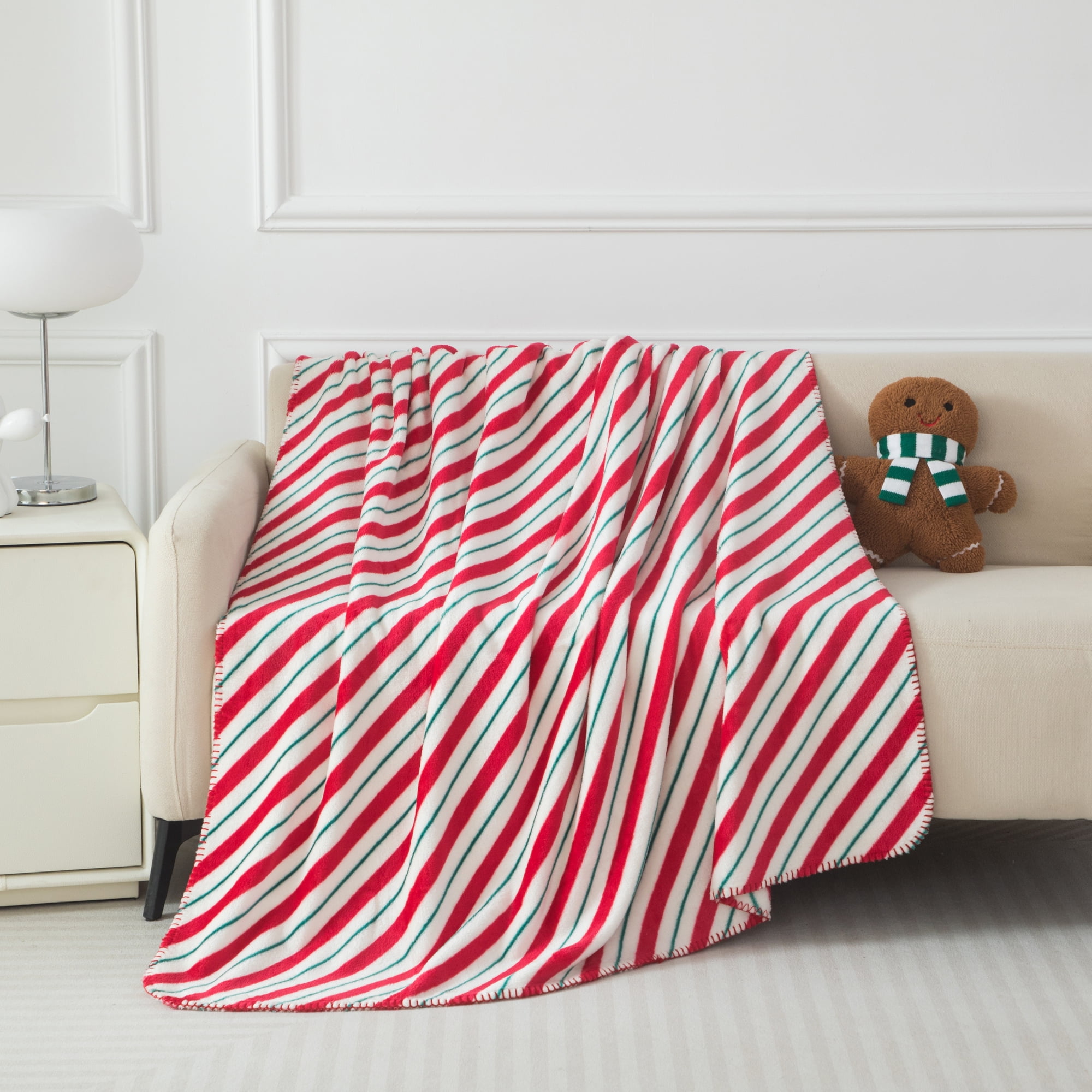 Ensemble de Coussin et Jeté Holiday Time