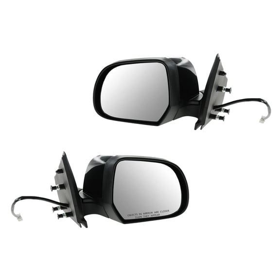TRQ Mirror Power Paint To Match Pair Set for 12-13 Nissan Versa Sedan NEW MRA09303