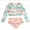 Pink, variant on Hienoo Toddler Girls' Bathing Suit Long Sleeve Rash Guard Swimsuit Quick Dry Swimwear