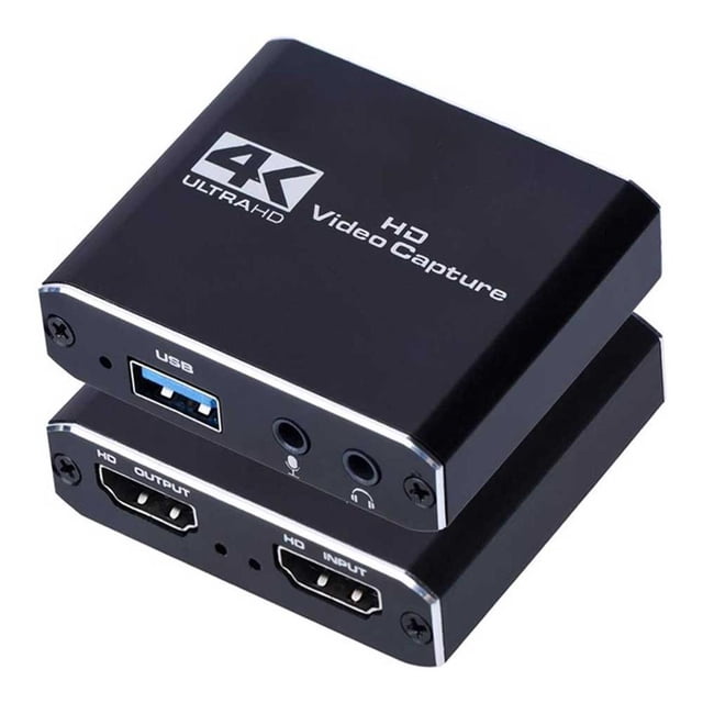 Tarjeta De Captura De Video 4K 1080P Usb 3.0 Caja De Grabadora De Juegos De Transmisión En Vivo Compatible Con Hdmi Con Dispositivo De Captura De Video Loop-Out Compatible Con Hdmi Monstrate EL012418-00