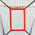 thumbnail image 4 of ZENSTYLE 7'×7'Baseball Softball Practice Net Pratice Hitting Pitching Fielding with Strike Zone Target and Carrying Bag, 4 of 9