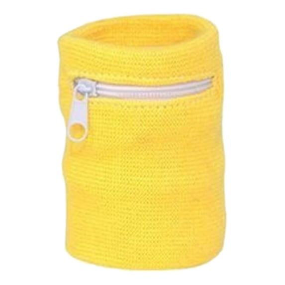 Naierhg 1Pc Wallet Pouch Wrist Wrap Bandage Support Zipper Running Sports Wristband