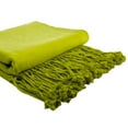 thumbnail image 6 of PiccoCasa 80/20 Viscose Derived from Bamboo Throw Blankets, 50" x 65", Green, 6 of 6