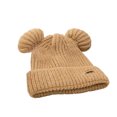 thumbnail image 1 of UDIYO Beanie Hat Bear Ears Shape Knitted Autumn Winter Windproof Warm Hat for Outdoor, 1 of 8