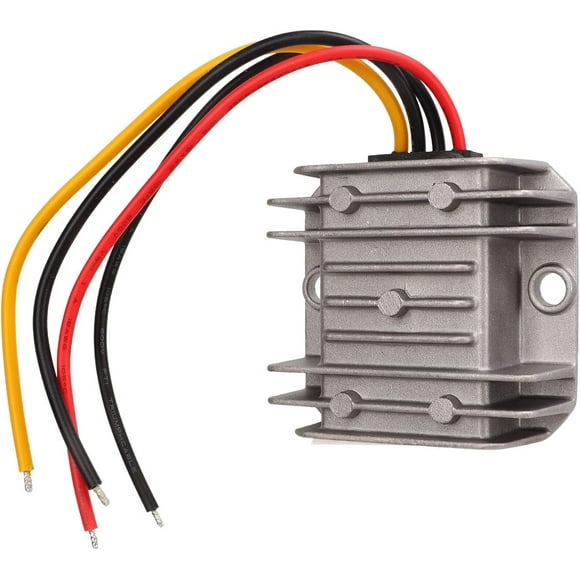 FYBTOF Regulator Voltage Converter 24V to 12V Power Converter Regulator DC 18‑36V to DC 12V 120W 10A Waterproof Voltage Converter Reducer-1739