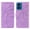 Purple, variant on Flip Case For FLOODKING Motorola MOTO G24 Card Slots and Kickstand Function Skin Feel Leather