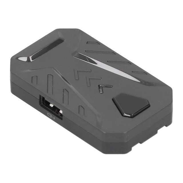 Convertisseur de Souris Clavier, Large Gamme Application Clavier de Jeu Convertisseur de Souris Multi-Angle Réglable Sans Retard Non-Émulateur pour pour la Version Standard IOS
