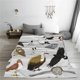thumbnail image 5 of Fotbe Animal Bird Manta de Franela Acolchonada con Estampado, Súper Suave y Esponjosa, Extra Grande para Sofá, Cama, Uso Todo el Año-60"x50", 5 of 7