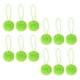 thumbnail image 5 of 12 piezas de adornos de bolas de Navidad, decoraciones navideñas, regalos de fiesta, bolas colgantes reutilizables, adornos de para el hogar festivo Pelaje corto, 5 of 8