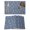 Blue, variant on Botanical Green Placemats Set of 4 Farmhouse Summer Floral Leaves Place Mats Indoor Wipeable Table Mats Washable Cloth Dining Table Placemats for Kitchen Holiday Party Home Decor 13x19 Inch