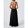thumbnail image 4 of Women'S Maxi Dress Jacquard Formal Evening Gown Elegant Wedding Guest Party Dress, 4 of 7