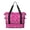 Breast Cancer Ribbon Pink Pink Pattern, variant on Breast Cancer Ribbon Medical Icon Pink Pattern Expandable Travel Tote Bag, Luggage Sleeve Travel Bag with Dry Wet Pockets, Waterproof Dacron Gift Ideas for All People