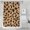 Beige and Black, variant on Yellow and Black Of Leopard Print Shower Curtain 36"x72" ,Bathroom Decorative Shower Curtains Set with 12 Hooks,Modern Waterproof Washable Shower Curtain