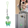 thumbnail image 2 of Fogun Fashion Gradient Butterfly Pendant Phone Straps Lanyard Pocket Keychain Strap Backpack Charm Car Key Decoration Chain, 2 of 2