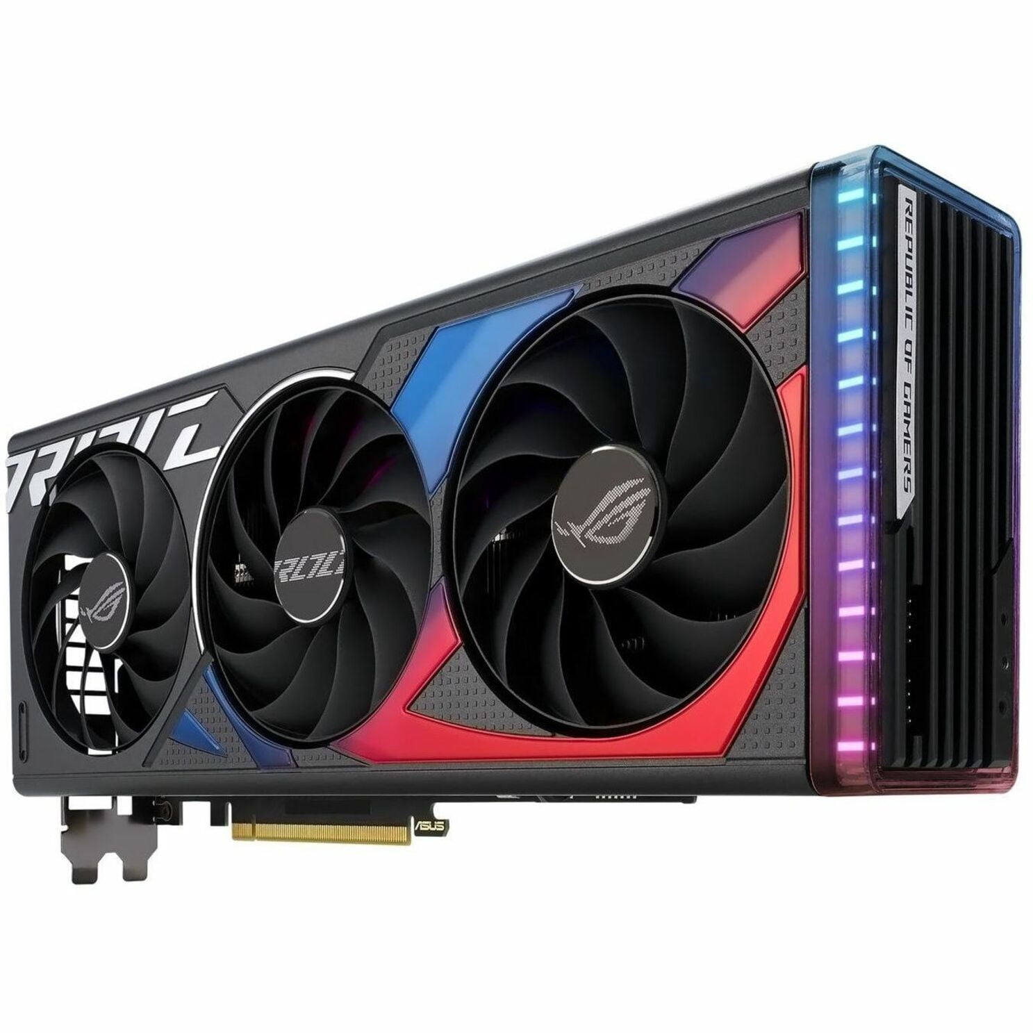 ASUS ROG Strix GeForce RTX 4060 OC Edition Gaming Graphics Card (PCIe 4.0, 8GB GDDR6, DLSS 3, HDMI 2.1a, DisplayPort 1.4a, Axial-tech fan design, Aura Sync) ROG-STRIX-RTX4060-O8G-GAMING