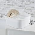 thumbnail image 2 of Sterilite 18 Qt. Dishpan, Multi-Purpose Plastic Wash Tub, Kitchen, Sink, White, 1 Count, 2 of 7