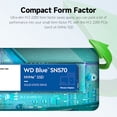 thumbnail image 4 of Unidades de estado sólido Abanopi WD Blue SN570 1TB SSD NVMe M.2 2280 Gran capacidad, 4 of 6