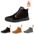 thumbnail image 4 of NOKIO Men'S Snow Boots Men'S High Top Snow Boots Fashion Casual Trainers Breathable Flat Casual Shoes Winter Padded Warm Men'S Boots Men'S Leisure Snow Field Shoes, 4 of 5