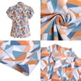 thumbnail image 3 of Women's Casual Short Sleeve Ruffle Trim Bow Tie Blouse Top Shirts, 3 of 7