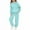 Mint Green, variant on gcong Kids Bow Sweatsuits 2Pcs Sweat Suits Sets for Girls Graphic Painted Pullover Hoodie Jogger Pants Baggy Tracksuits Pink