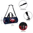thumbnail image 5 of Flamingo Dance Bag Shoe Bag Gym Bag Yoga Bag, Sports Bag, Size 17.7 inches, Interior Zipper Pocket, Large Capacity, 5 of 6