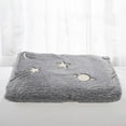 thumbnail image 4 of TISHITA The Luminous Throws Bedding Plush Flannel for M Grey M, 4 of 7