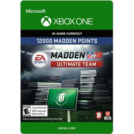 Madden NFL 18 12000 Points Pack - Xbox One [Digital]