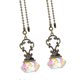thumbnail image 3 of 2Pcs Crystal Ball Light Pendant Ceiling Fan Pull Lighting Accessory, 3 of 5